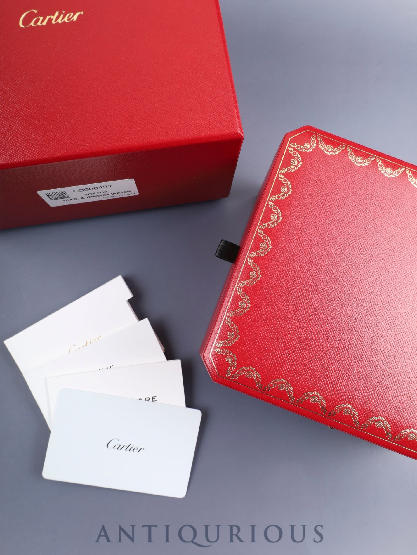 カルティエ タンクマスト LM WSTA0072 / 4323 クォーツ Cal.- SS 純正革ベルト 純正ピンバックル（SS）ブラック文字盤（SWISS MADE表記） 箱 保証書（2024年）