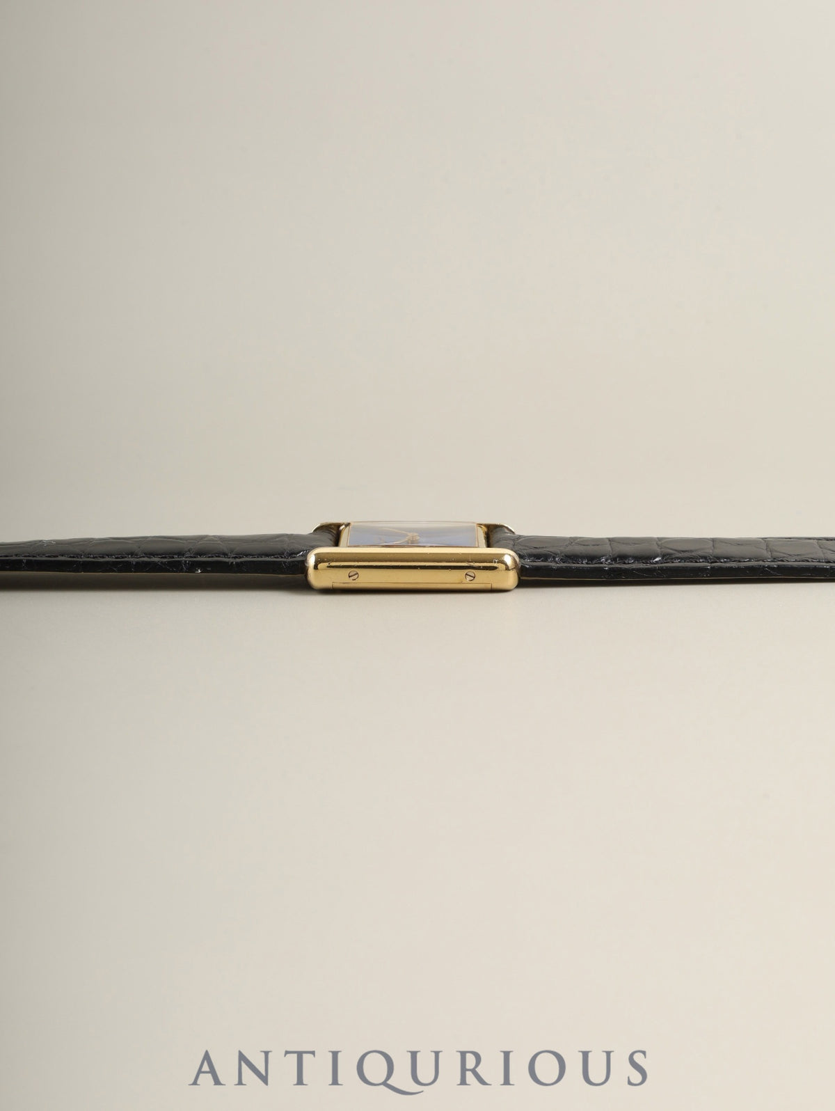 カルティエ マストタンク SM 3 手巻き Cal.78-1 SV925 純正革ベルト 純正ピンバックル（GP）ラピスラズリ文字盤（SWISS表記）オーバーホール済み