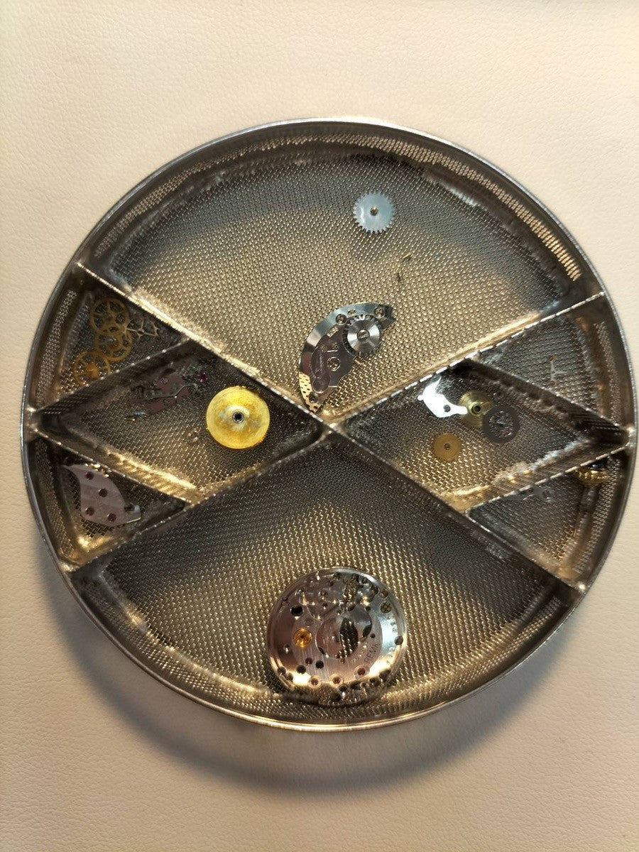 カルティエ マストタンク LM 手巻き Cal.78-1 SV925 革 純正尾錠（GP）ラピスラズリ文字盤 1976年頃～1981年頃 オーバーホール済み 新品仕上げ済み