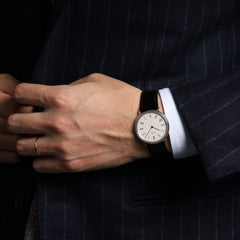Piaget Round 90239 Manual winding Cal.9P2 WG Leather Genuine buckle (750) White dial Overhauled