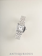 Cartier Panthère SM WSPN0006 / 4177 Quartz Cal.057 SS SS White Roman Dial Overhauled