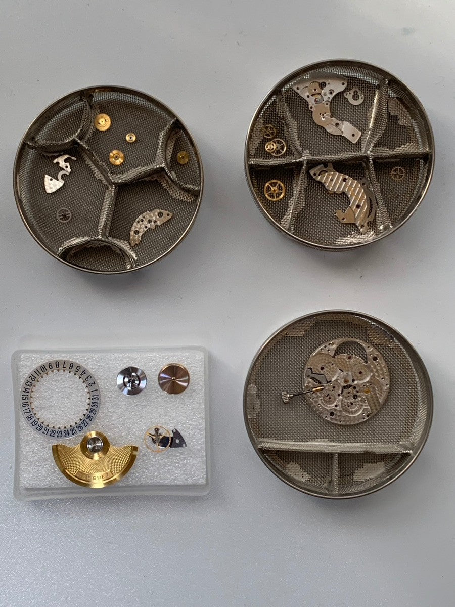 ブレゲ クラシック ツインバレル 5930BB /12/986 自動巻き Cal.517/1 750 革 純正尾錠（750）シルバーローマン文字盤 箱 冊子 保証書（2012年）オーバーホール済み