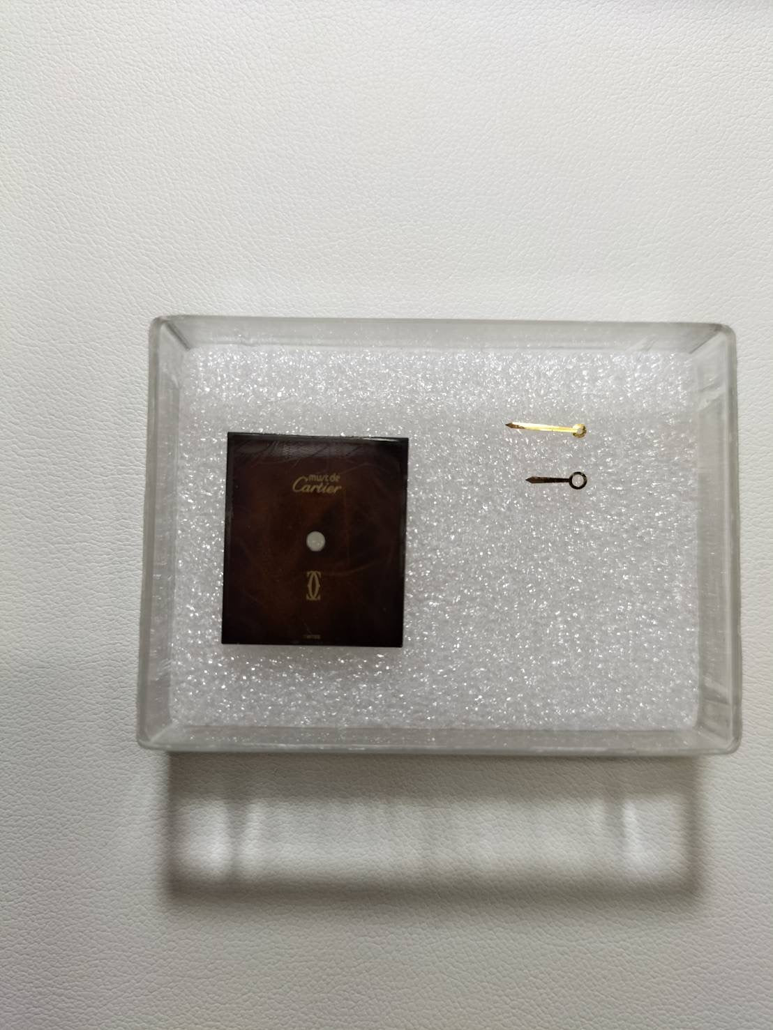 カルティエ マストタンク LM 6 手巻き Cal.78-1 SV925 革 純正ピンバックル（GP）マホガニー文字盤（SWISS表記 ）オーバーホール済み 新品仕上げ済み