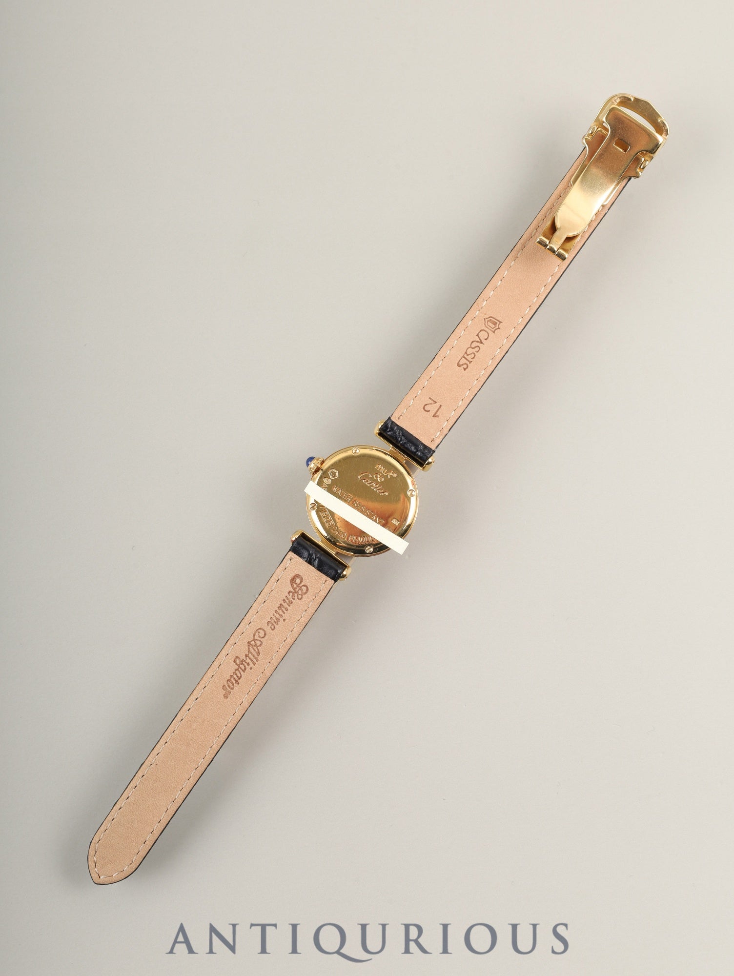 カルティエ マストコリゼ W1011554 / 2414 クォーツ Cal.157 SV925 革