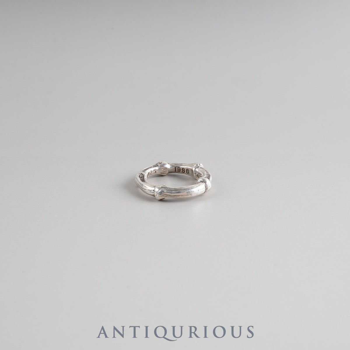 Tiffany ring, bamboo, SV925, size 7.5, engraved in 1996