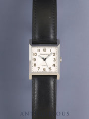 Tiffany Makers Square 1837 67460618 Automatic Cal.1000-1 SS Original leather strap (showing signs of wear) Original pin buckle (SS) Silver Arabic dial (SWISS MADE表記) Box (deteriorated, unusable) Booklet Warranty card (2019) Overhauled
