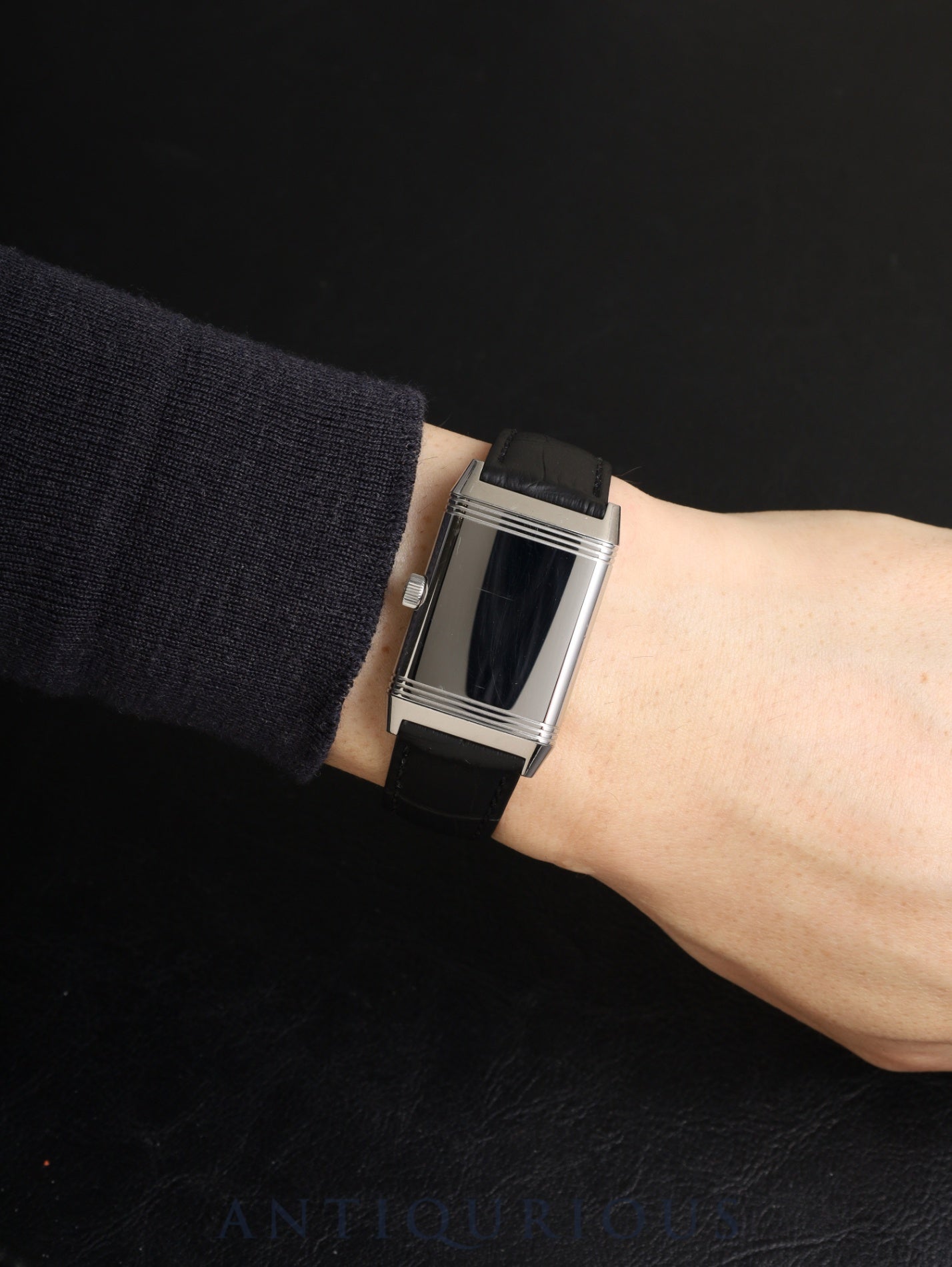 Jaeger-LeCoultre Big Reverso 180th Anniversary, Japan Limited to 150 pieces Q270842W / 270.8.62, Manual winding Cal.822, SS (engraved case back), Leather strap with original buckle (SS), Silver dial, Overhauled