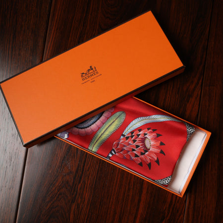 Hermès Scarf Carré 45 The Savana Dance 100% Silk With Box and Tags