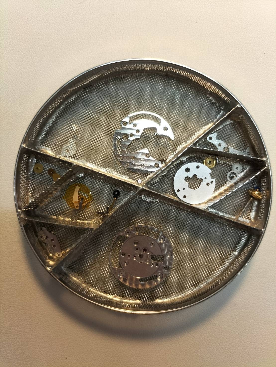 カルティエ マスト ヴァンドーム VLC SM W1002353 / 1815 クォーツ Cal.90 SV925 革 純正尾錠（GP）アイボリー4点ローマン文字盤 1980年代半ば～1994年頃 箱 冊子 保証書（1997年）オーバーホール済み