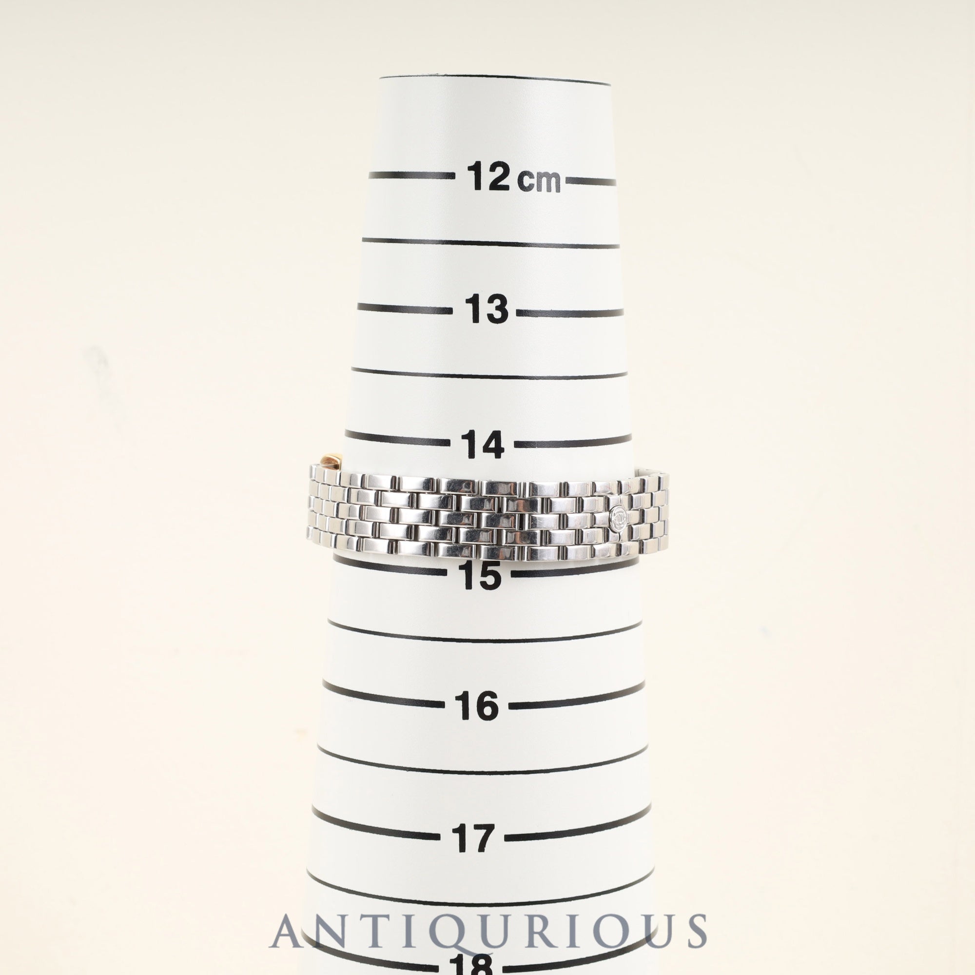 ヴァンクリーフ＆アーペル ファサード 431963T5 クォーツ SS SS ホワイト文字盤 オーバーホール済み