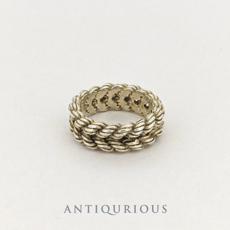 HERMES ring rope motif