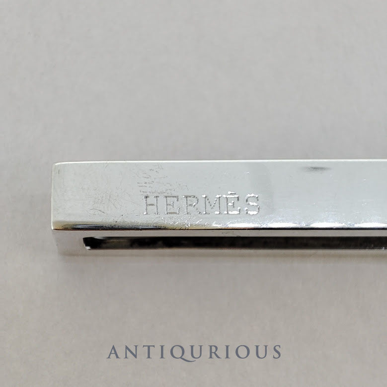 Hermes tie bar H logo vintage