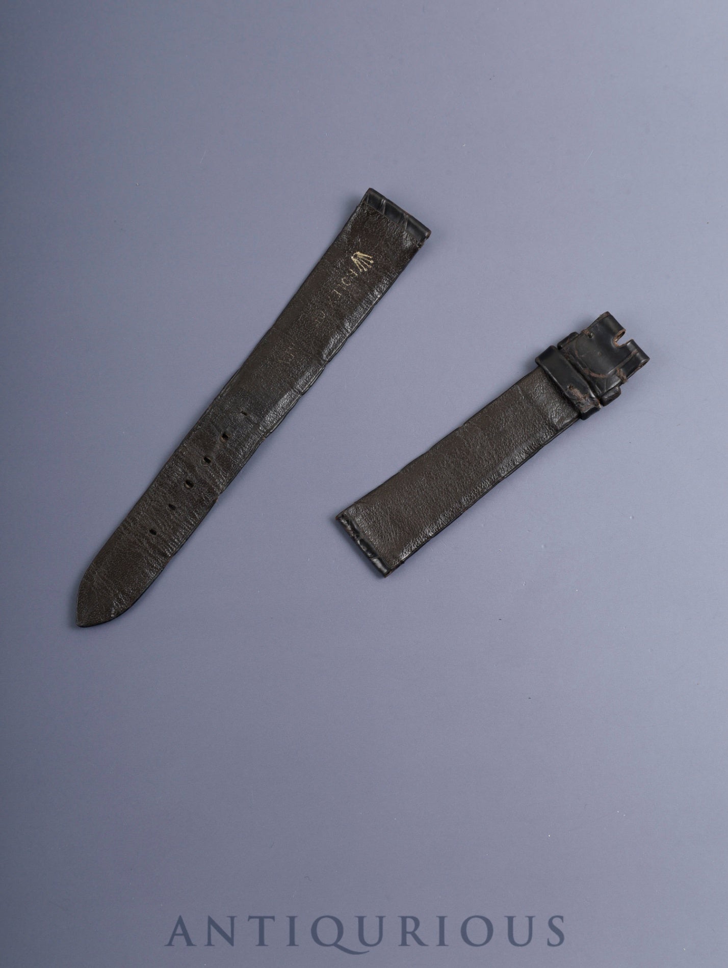 Rolex Cellini 5112, manual winding, Cal. 1601, 750YG, leather strap, original pin buckle (750YG), champagne diamond Roman numeral dial, L-series (1989-1990), repair invoice included, recently overhauled.