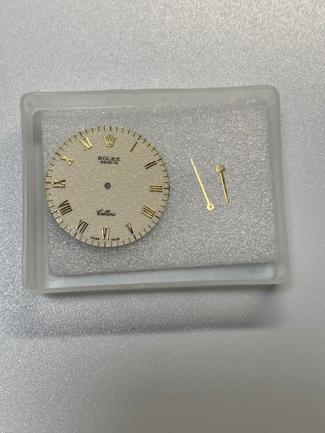 ロレックス チェリーニ 5109 手巻き Cal.1602 750YG 革 純正ピンバックル（750YG）彫りコンピューター文字盤 32mm  W番（1994年～1995年）オーバーホール済み