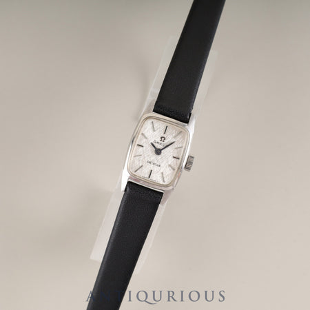 Omega De Ville, manual winding, stainless steel, leather, non-original buckle (SS), silver dial, overhauled
