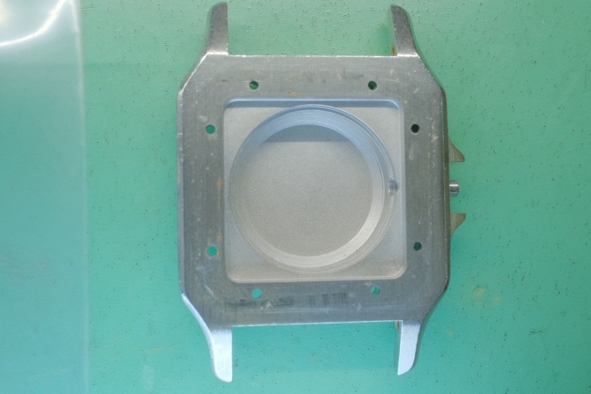 カルティエ サントス ガルベ LM AC23.80GR OR0.750 4.05GR / 2961 自動巻き Cal.2671 SS/YG SS/YG ホワイトローマン文字盤 オーバーホール済み