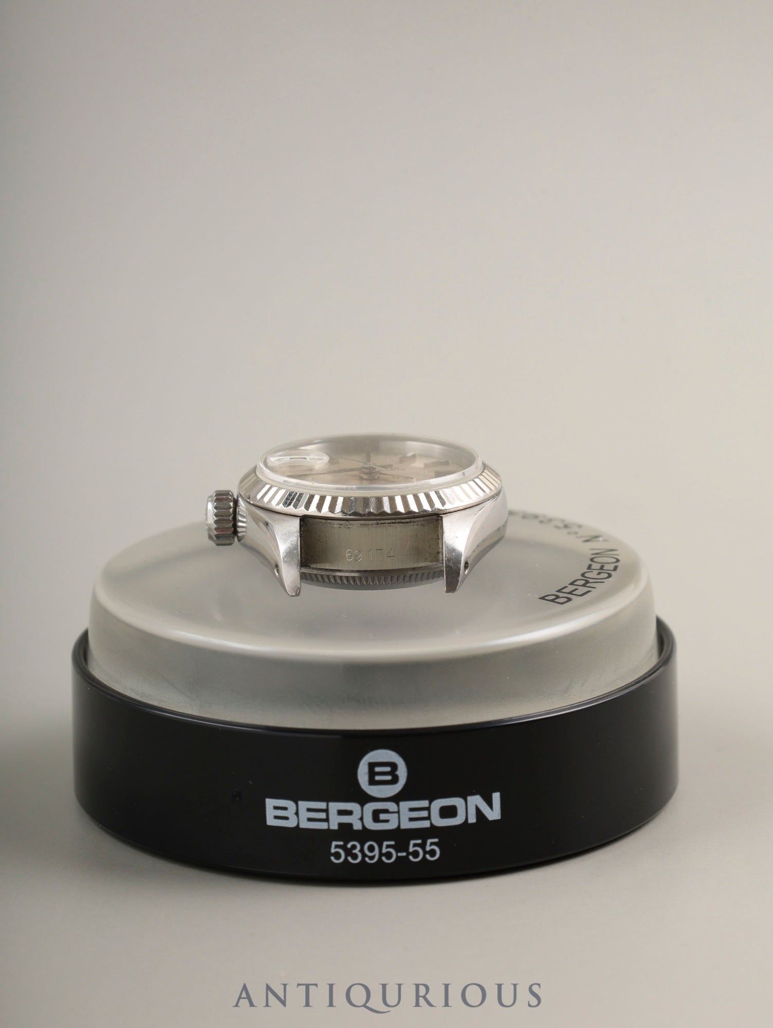 ロレックス デイトジャスト 69174 レディ 自動巻き  Cal.2135 SS/WG SS シルバー文字盤 N番（1991年） オーバーホール済み