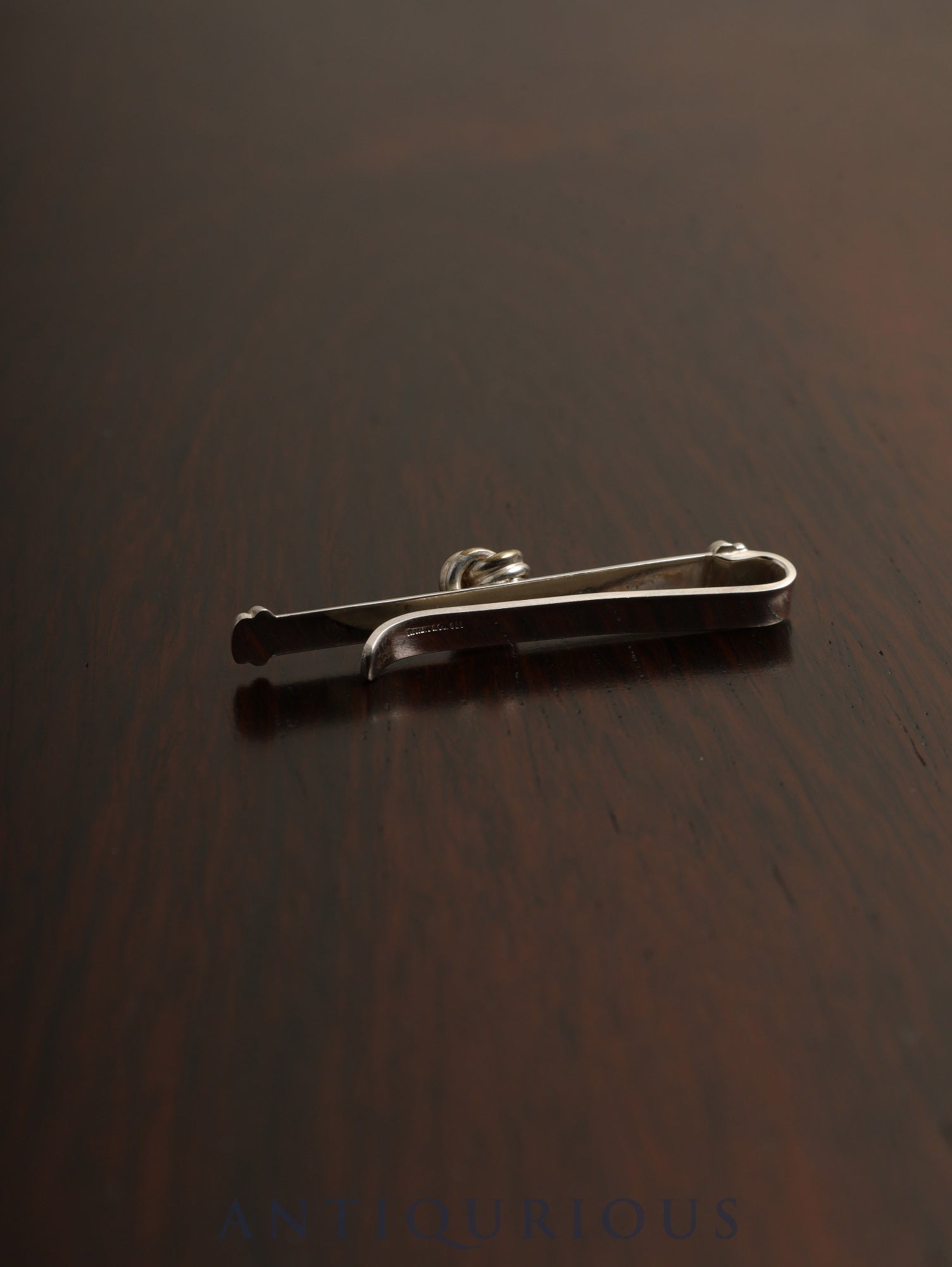 Tiffany & Co. Tie Clip Signature Sterling Silver