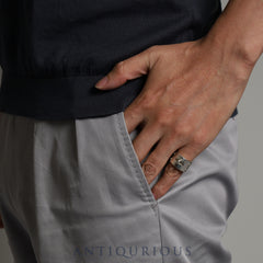 エルメス リング ケリー ワイド SV925 #49