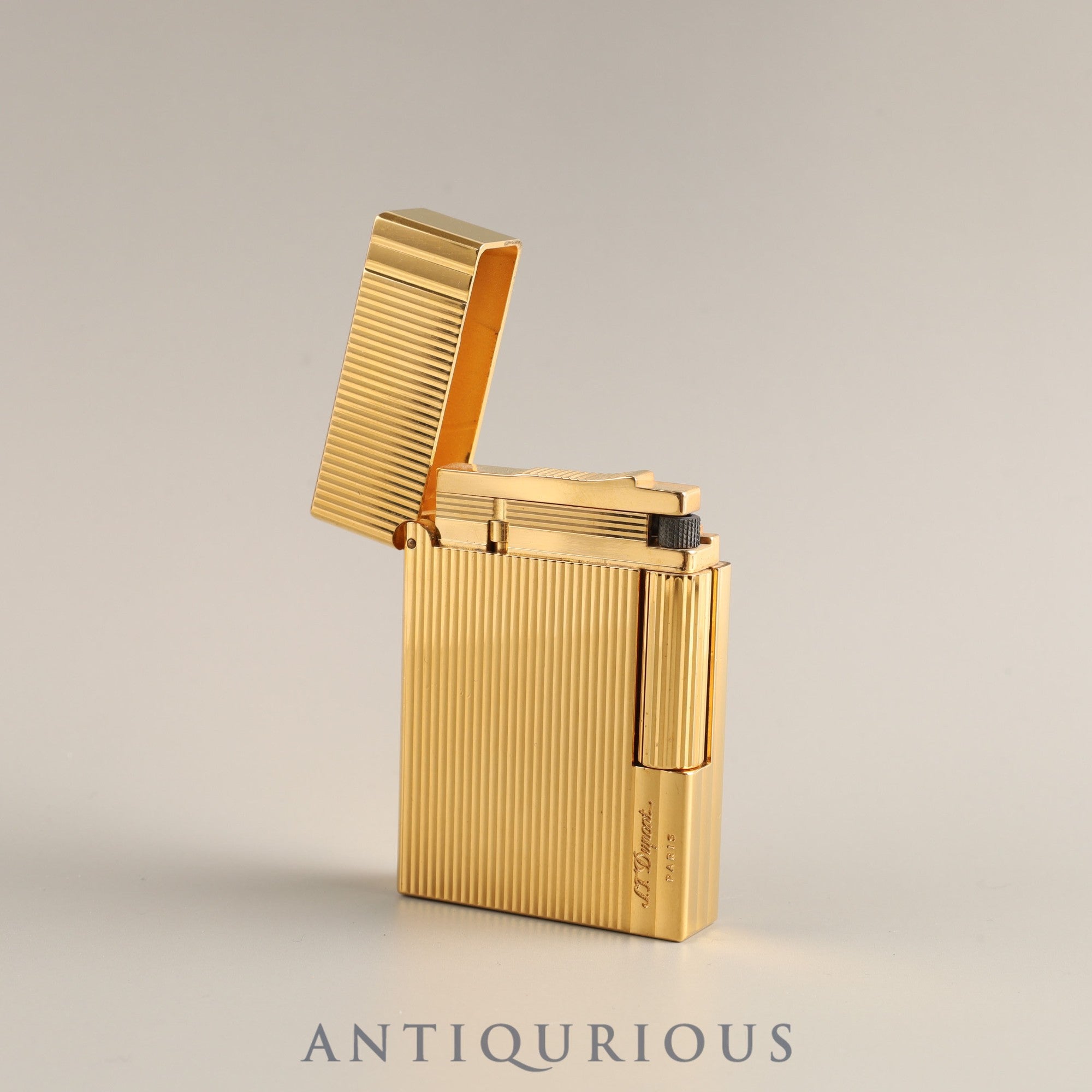 STDUPONT Dupont Lighter Gatsby Embossed Stripe GP In-house inspection |  東京銀座のヴィンテージウォッチ専門店 - ANTIQURIOUS