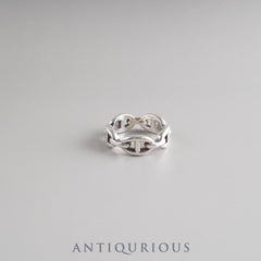 Hermes Ring Chaine d'Ancre Anchaine SV925 #55