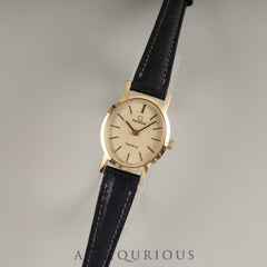 Omega Geneve 5511.0411 Manual winding Cal.625 GP Leather Genuine buckle (GP) Gold dial Overhauled