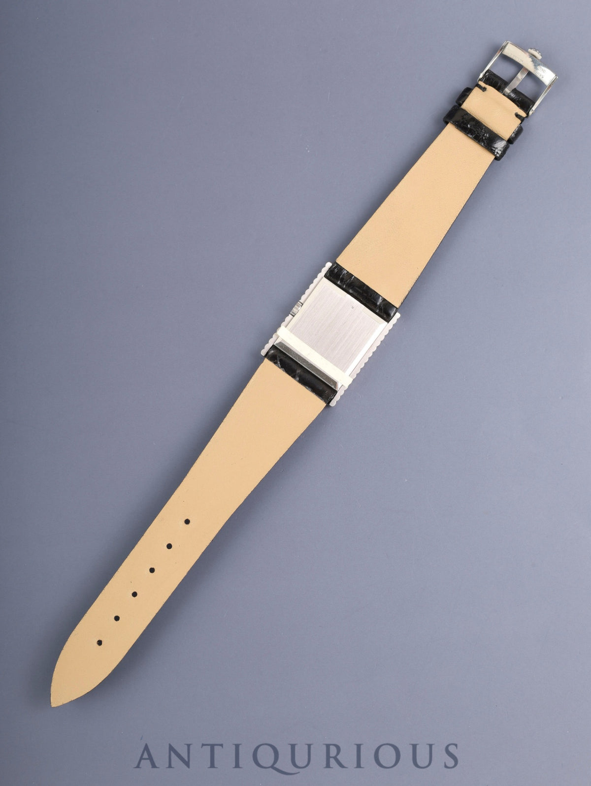 ロレックス チェリーニ 4012 手巻き Cal.1600 750WG 革 純正ピンバックル（SS）ホワイトローマン文字盤（SWISS表記）38番台 (1973年） オーバーホール済み