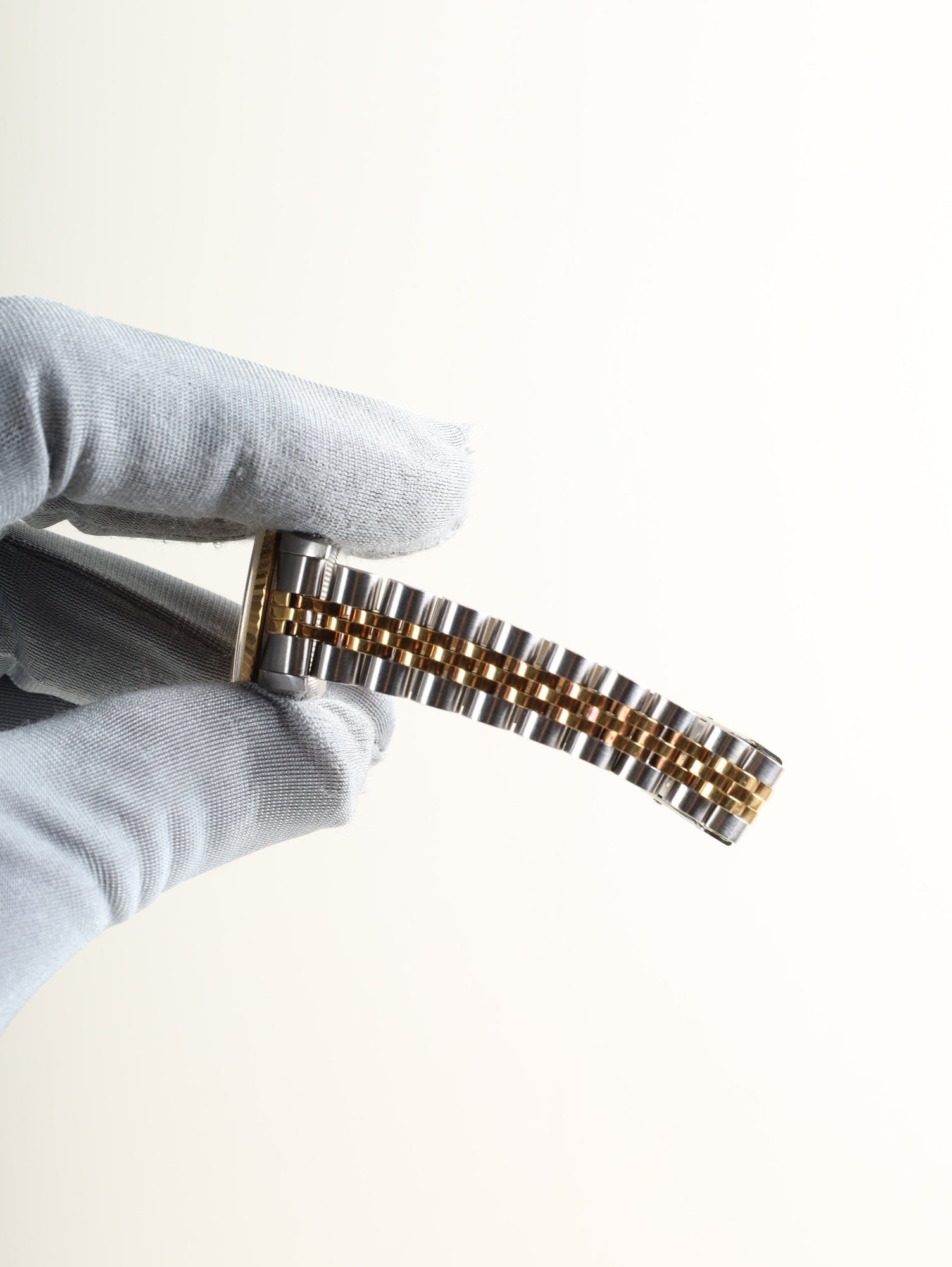 Rolex Datejust Lady 69173 Automatic Caliber 2135 Stainless Steel/Yellow Gold with Gold Dial, No. 91 (1985) Overhauled