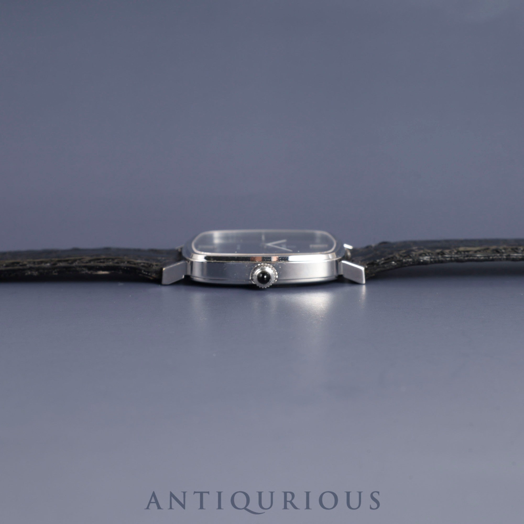 Omega De Ville 111.0118 Manual winding Cal.625 SS Genuine leather strap Genuine buckle (SS) Navy dial Overhauled