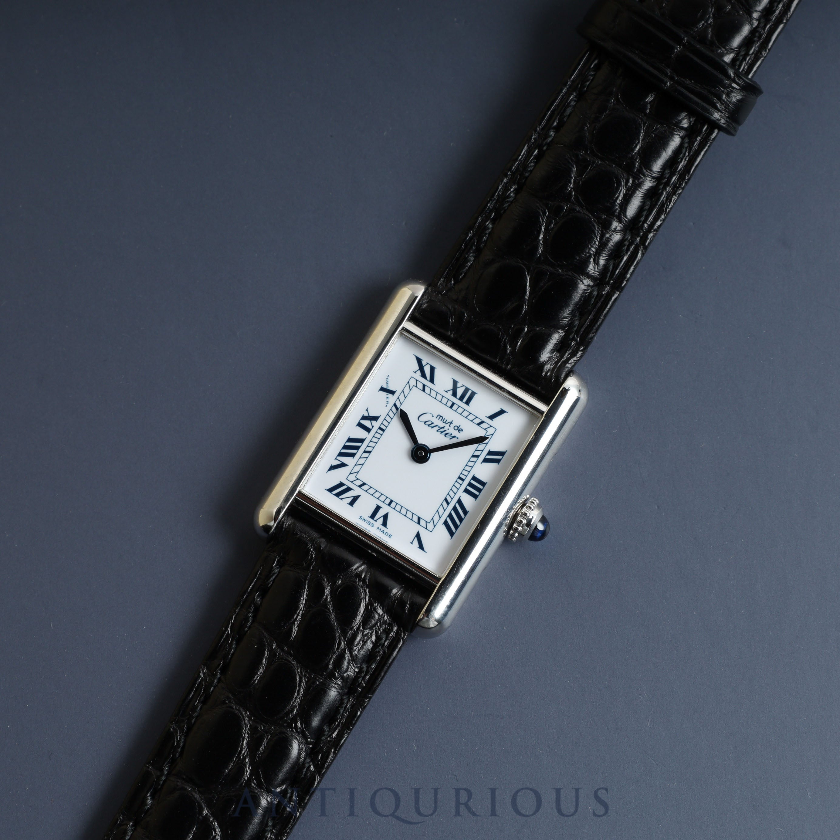 カルティエ Cartier マストタンク LM ホワイト - 腕時計(アナログ)