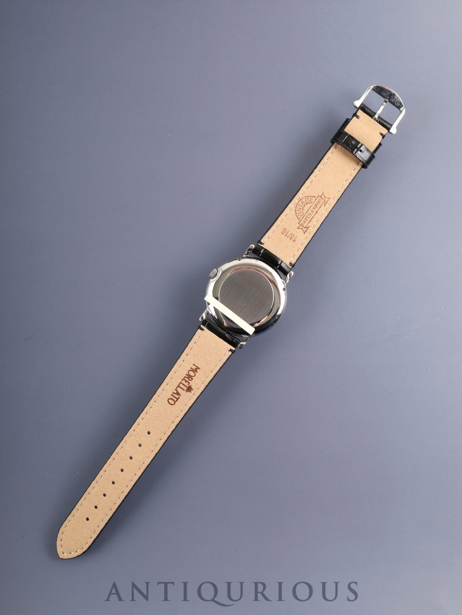 IWC Portofino IW351320 Automatic Caliber C37521 Stainless Steel Leather Strap with Genuine Stainless Steel Buckle, White Dial, Overhauled